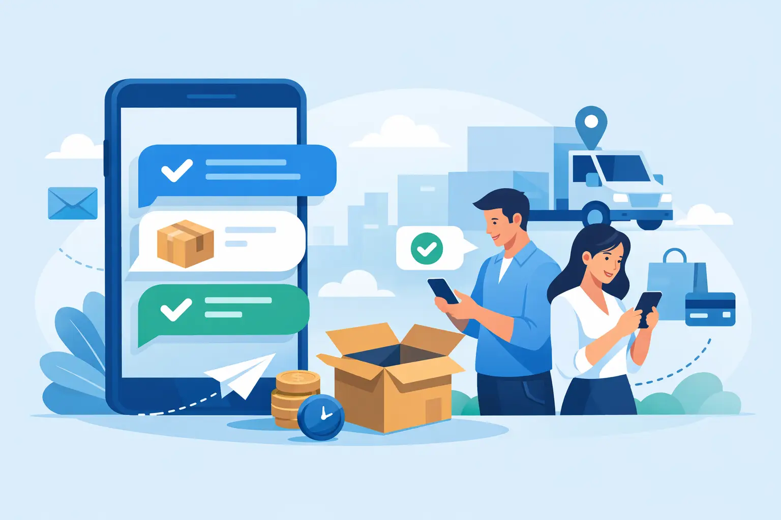 Mesaje tranzactionale prin SMS care chiar livrează