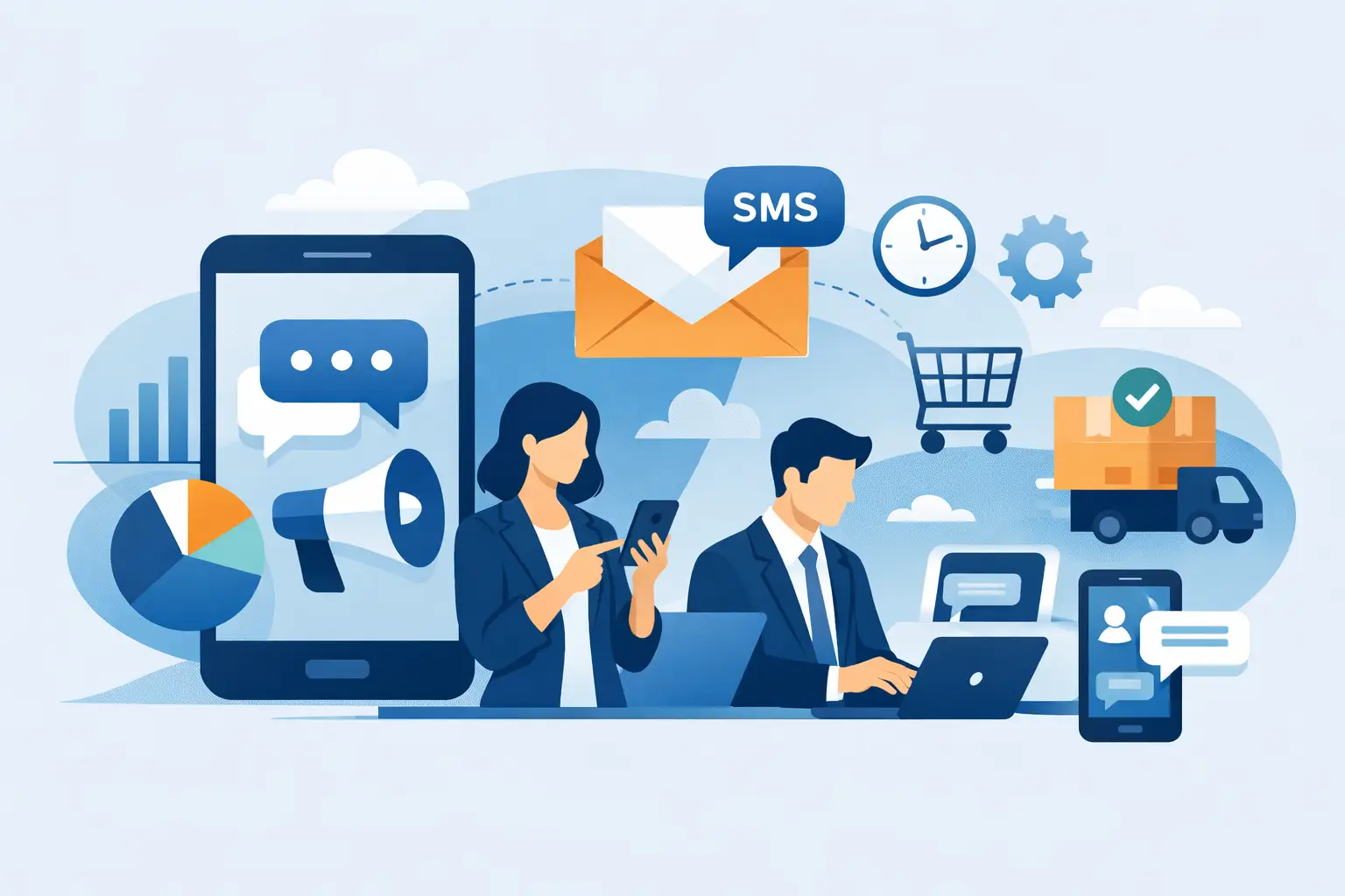 Servicii SMS pentru vânzări și operațiuni image
