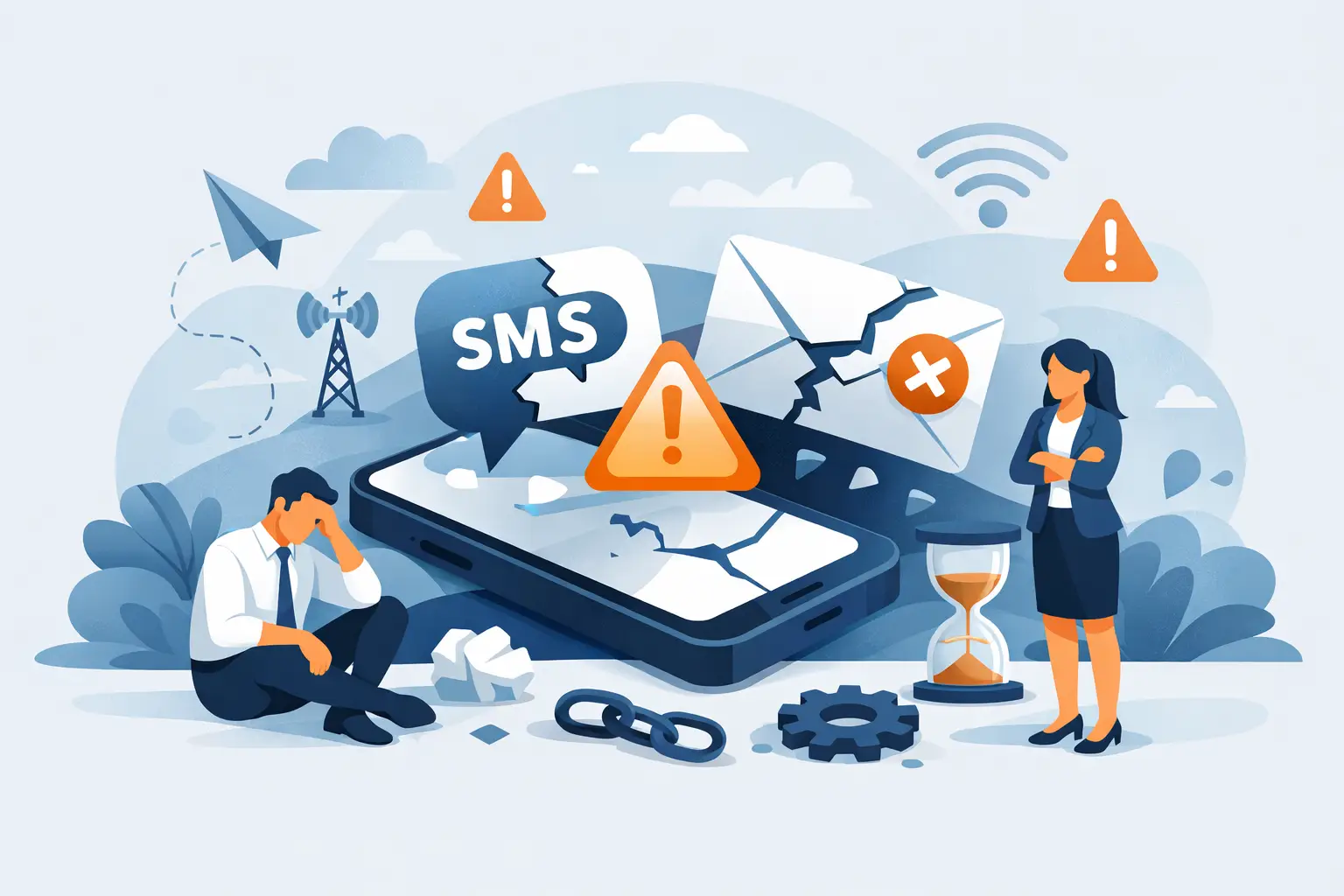De ce esueaza livrarea SMS în afaceri