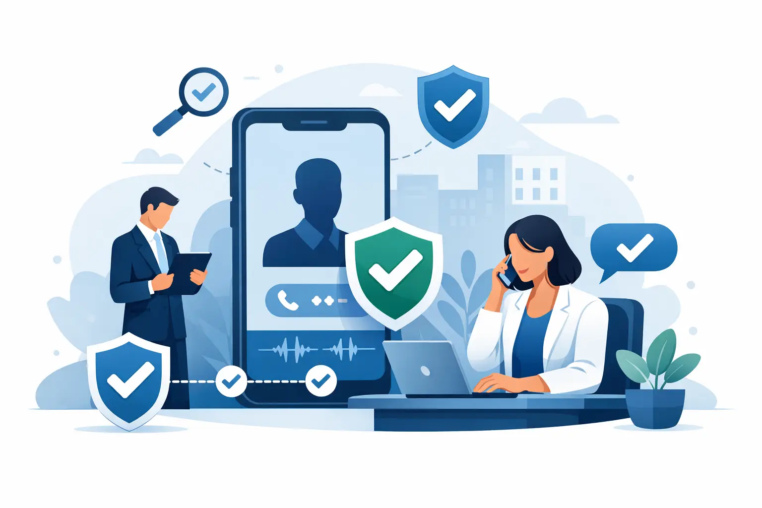 Verificare telefon pentru business