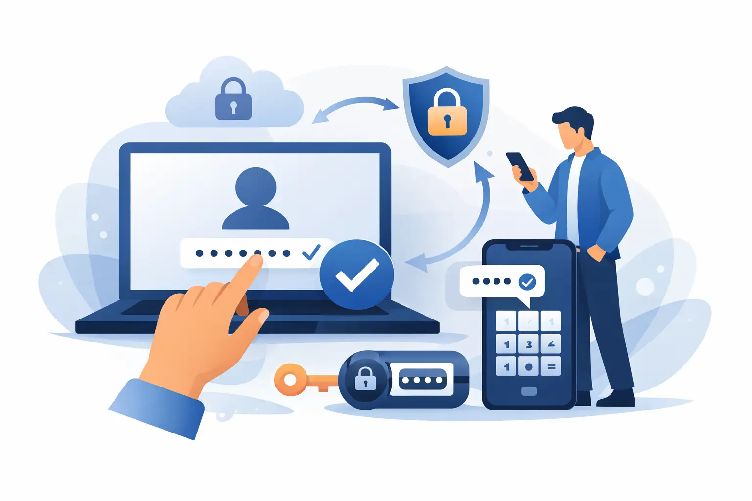 How to implement two-step authentication