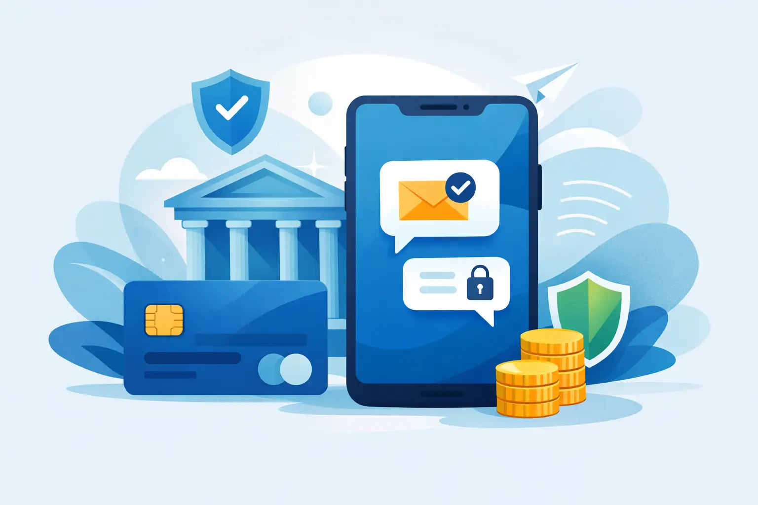Notificări SMS bancare rapide și sigure