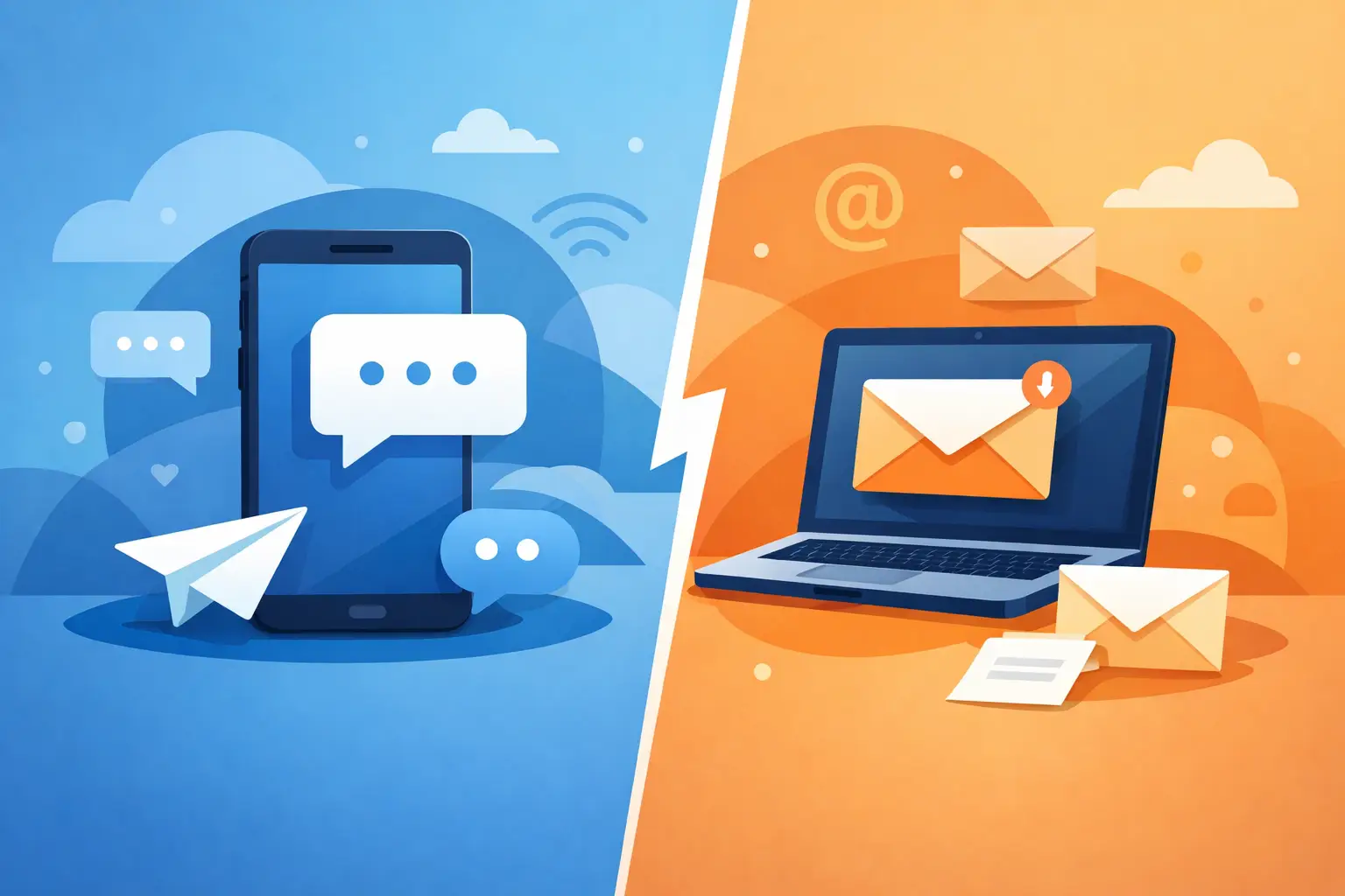 SMS tranzacțional vs email: ce canal alegi? image
