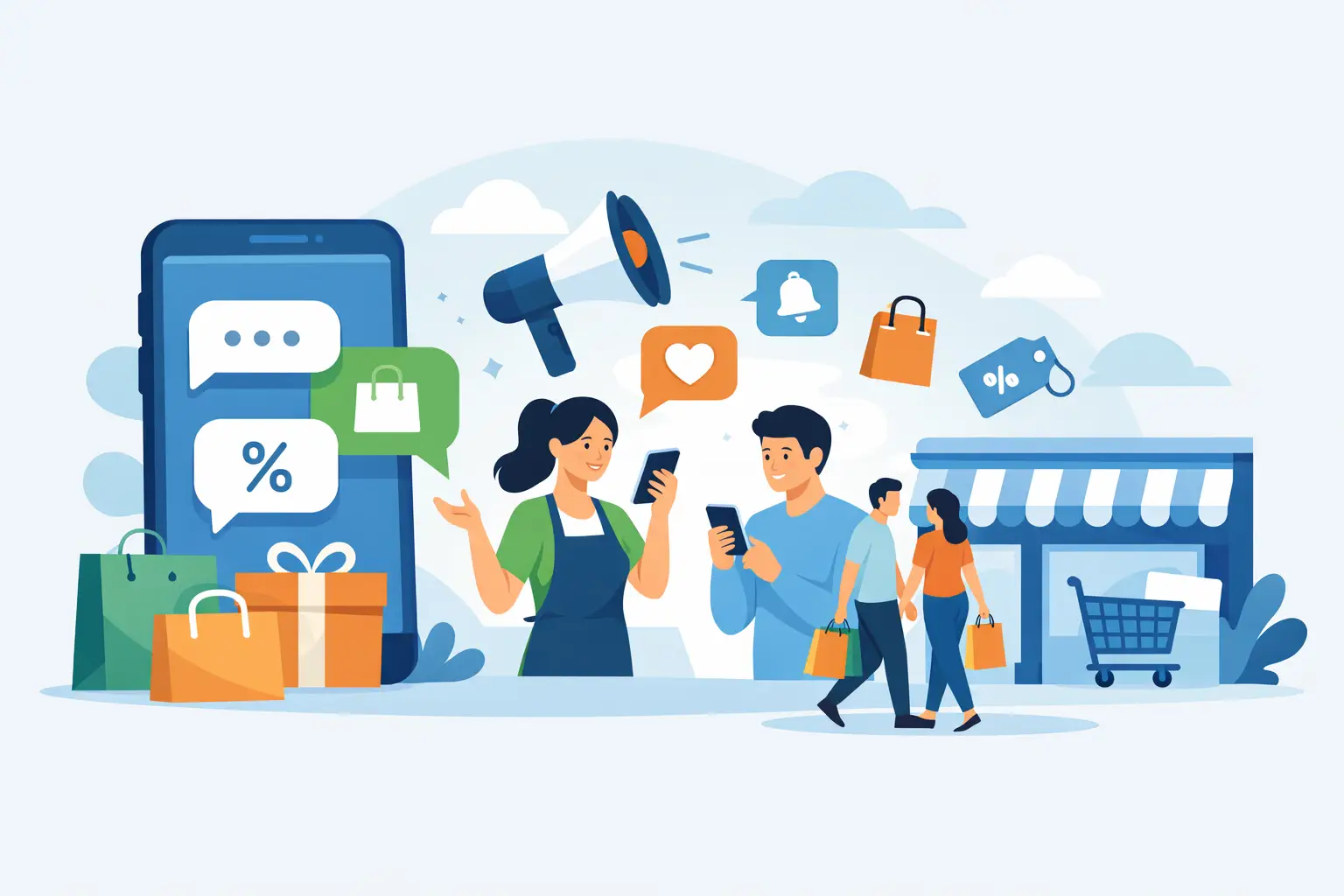 12 idei SMS pentru retail care aduc clienți